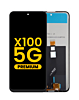 LCD Assembly without Frame for Nokia X100 5G (BLACK) (Premium)