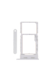 SIM and SD Card Tray for Galaxy Tab S10 Lite (X406) (SILVER)
