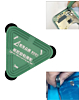 XHZC Middle Frame Waterproof Adhesive Assisting Push with 3 / 4 / 5mm Auxiliary Wheel