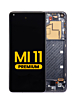 OLED Assembly with Frame for Xiaomi Mi 11 (BLACK) (Premium)