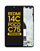 LCD Assembly with Frame for Xiaomi Redmi 14C / Poco C75 (Premium)