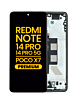 OLED Assembly with Frame for Xiaomi Redmi Note 14 Pro / Note 14 Pro 5G / Poco X7 (Premium)