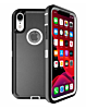 Heavy Duty Case for iPhone XR (BLACK & WHITE) (Only Ground Shipping)