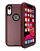Heavy Duty Case for iPhone XR (MAROON & BLACK) (Only Ground Shipping)