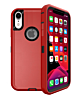 Heavy Duty Case for iPhone XR (RED & BLACK) (Only Ground Shipping)