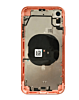 Back Housing Frame with Small Components Pre-Installed for iPhone XR (NO LOGO) (CORAL)