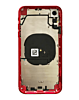 Back Housing Frame with Small Components Pre-Installed for iPhone XR (NO LOGO) (RED)