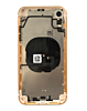 Back Housing Frame with Small Components Pre-Installed for iPhone XR (NO LOGO) (YELLOW)