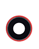 Buy the Back Camera Lens with Bracket for iPhone XR in red.
