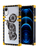 Square Case with Mirror Design - Style 1 for iPhone XR (Only Ground Shipping)