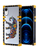 Square Case with Mirror Design - Style 2 for iPhone XR (Only Ground Shipping)