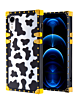 Square Case with Mirror Design - Style 6 for iPhone XR (Only Ground Shipping)