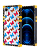 Square Case with Mirror Design - Style 7 for iPhone XR (Only Ground Shipping)