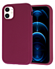 Dual Layer Serrated Case - MAROON for iPhone XR (Only Ground Shipping)