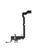 Stock up on the aftermarket charging port flex cable for iPhone XS in silver.