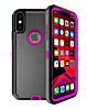 Heavy Duty Case for iPhone XS Max (BLACK & HOT PINK) (Only Ground Shipping)