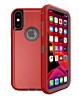 Heavy Duty Case for iPhone XS Max (RED & GRAY) (Only Ground Shipping)
