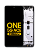 LCD Assembly with Frame for Motorola One 5G Ace (XT2113-1 / 2) (GRAY) (Premium)