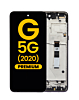 LCD Assembly with Frame for Motorola Moto G 5G (XT2113-3 / 2020) (VOLCANIC GRAY) (Premium)