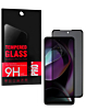 Privacy Tempered Glass for Motorola Moto G 5G 2022 (XT2213) (2.5D / 1 Piece)