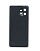 Back Cover with Camera Lens & Adhesive for Motorola Edge X40 5G (XT2301-5) Edge Plus (XT2301-1) (NO LOGO) (BLACK)