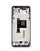 OLED Assembly with Frame for Motorola Moto Edge 50 Neo (XT2409-3 / 2024) (NAUTICAL BLUE) (Premium)
