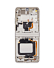 OLED Assembly with Frame for Motorola Moto Razr 40 (XT2323-3 / 2023) (VANILLA CREAM) (Premium)
