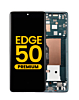 OLED Assembly with Frame for Motorola Moto Edge 50 (XT2407-3 / 2024) (JUNGLE GREEN) (Premium)