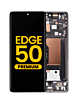 OLED Assembly with Frame for Motorola Moto Edge 50 (XT2407-3 / 2024) (KOALA GRAY) (Premium)