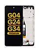 LCD Assembly with Frame for Motorola Moto G04 (XT2421 / 2024) (Premium)