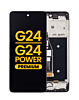 LCD Assembly with Frame for Motorola Moto G24 (XT2423 / 2024) / G24 Power (XT2425-1 / 2024) (Premium)