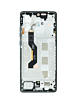 OLED Assembly with Frame for Motorola Moto G85 (XT2427-3 / 2024) (URBAN GREY) (Premium)