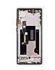 OLED Assembly with Frame for Motorola Moto Edge 50 Fusion 5G (XT2429 / 2024) (FOREST BLUE) (Premium)