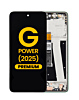 LCD Assembly with Frame for Motorola Moto G Power 5G (XT2515-1 / 2025) (LEAF GREEN) (Premium)