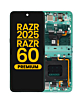 Main OLED Assembly with Frame for Motorola Razr 2025 / Razr 60 (XT2553 / 2025) (SCARAB) (Premium)