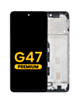 LCD Assembly with Frame for Motorola Moto G47 (XT2625-1-2 / 2026) (Premium)