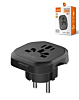 LDNIO Z7 Power Strip Travel Adapter EU to US/UK/AU (Only Ground Shipping)