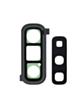 Back Camera Lens with Bezel Ring for Galaxy Z Fold 4 (BLACK)