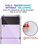 Galaxy Z Flip 4 Hybrid Case with Air Cushion Technology - CLEAR (Only Ground Shipping)