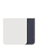 Bottom Back Cover for Galaxy Z Flip 6 F741 (NO LOGO) (WHITE)