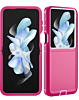 Heavy Duty Case for Galaxy Z Flip 7 (PINK & WHITE) (Only Ground Shipping)