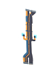 Spin Axis Flex Cable for Galaxy Z Flip 7