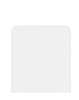 Bottom Back Cover for Galaxy Z Flip 7 FE F761 (NO LOGO) (WHITE)