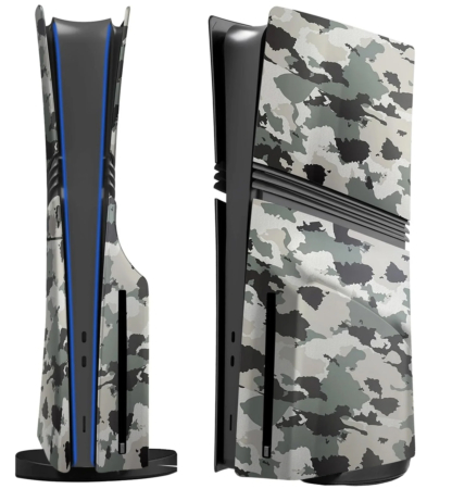 Faceplate Cover (CAMO) for PlayStation 5 Pro (Disc Edition) (NO LOGO) (Only Ground Shipping)