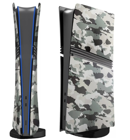 Faceplate Cover (CAMO) for PlayStation 5 Pro (Digital Edition) (NO LOGO) (Only Ground Shipping)