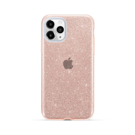 Ultra Glossy Protector Case - GLITTER ROSE GOLD for iPhone SE (2020) / 8 / 7 (Only Ground Shipping)