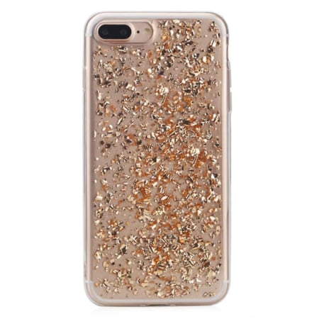 Confetti Slim TPU Protective Case - GOLD for iPhone 6S / 6G (Only Ground Shipping)
