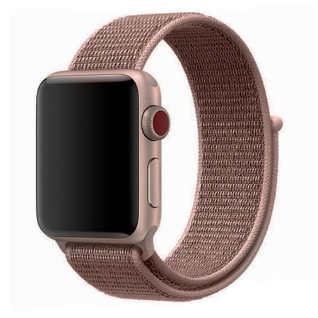 iWatch (38/40/41mm) Nylon Band - ROSE GOLD (Only Ground Shipping)
