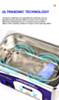 MECHANIC E08P Ultrasonic Cleaner PCB Camera Glasses Cleaning (Only Ground Shipping)