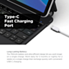 xBase Folio Case with Keyboard & Track Pad (BLACK) for iPad 10 & 11 Gen (Only Ground Shipping)